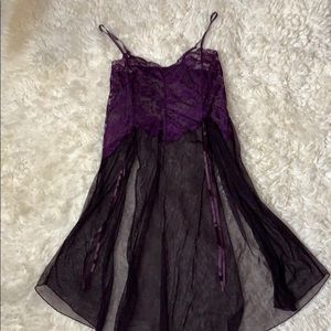 COPY - Purple Lace Night Gown lingerie